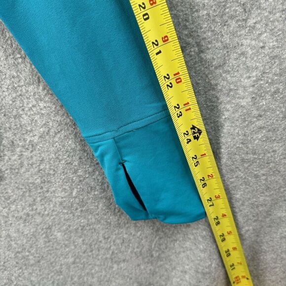 BROOKS Equilibrium Top Women’s Medium Vented Long Sleeve Running 1/2 Zip Blue - Picture 6 of 14